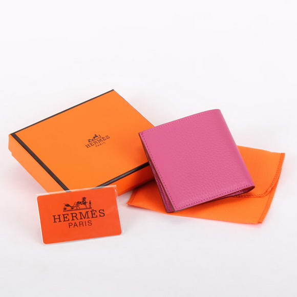 Cheap Fake Hermes MC Socrate Wallet H6002 Roseo